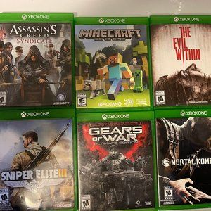 6 Xbox one games
